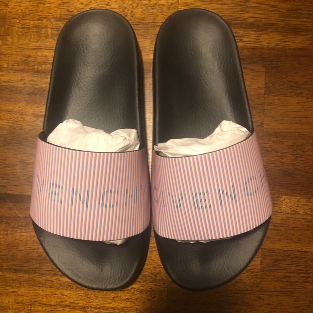 NIB $395 GIVENCHY Logo Slide Sandal in size 36 - Picture 5 of 15